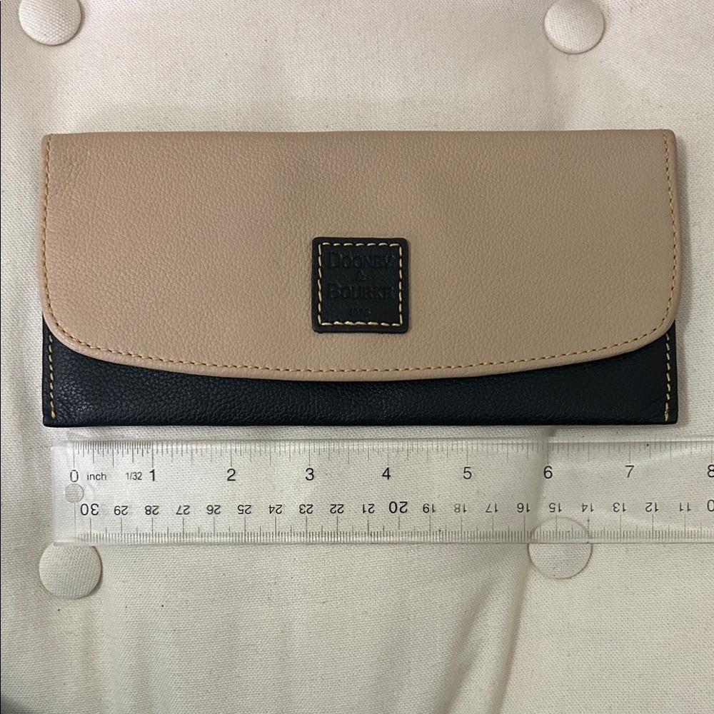 Dooney & Bourke Beige and Black Women's Wallet